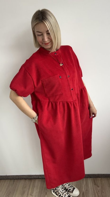 POPPY Červené - Barva: Červená, Velikost: UNI