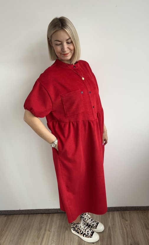 POPPY Červené - Barva: Červená, Velikost: UNI