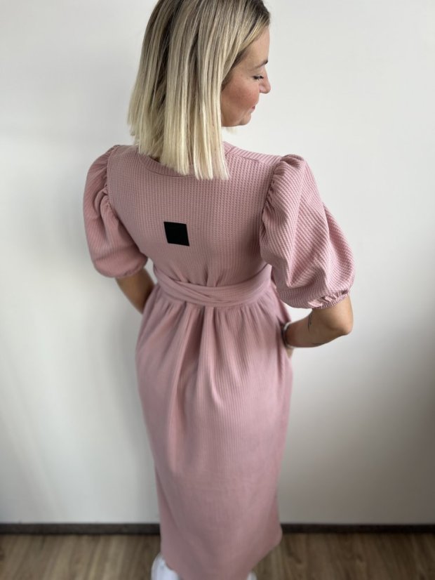 Šaty KATE - Barva: Khaki, Velikost: S/M