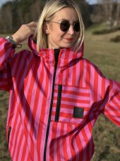 Softshellka Červeno&Růžovka JARNÍ