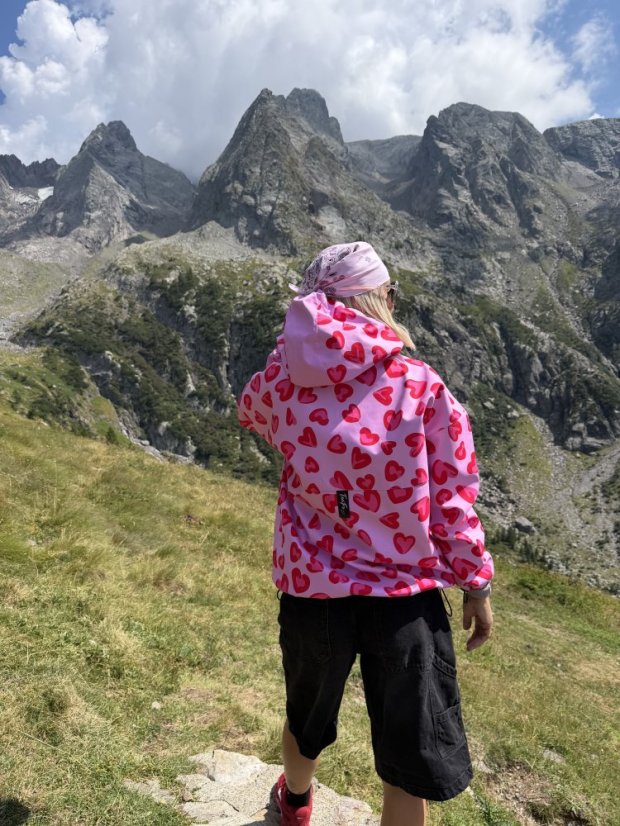 WILD LOVE podzim - Barva: Růžovo&Červená, Velikost: UNI