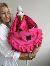 Kabelka RUBBY RŮŽOVKA SRDCE