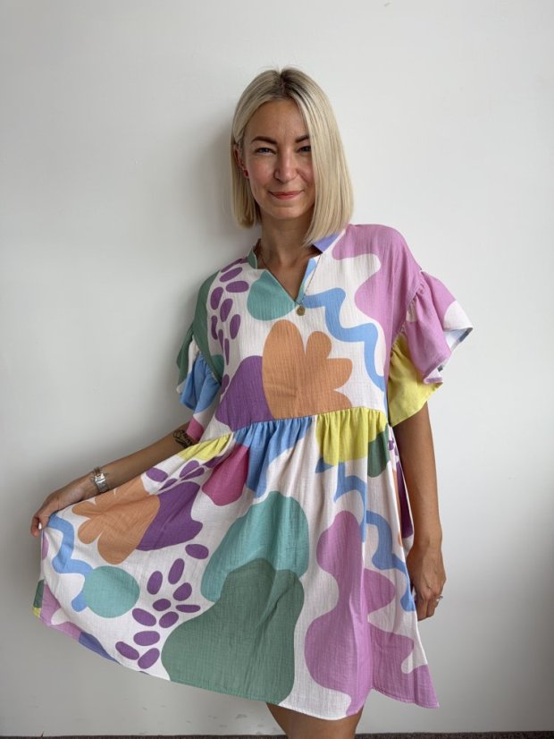 Šaty TESSA mušelín