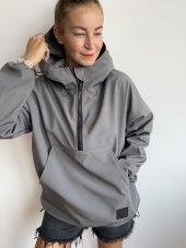 Softshellka ŠEDÁ XS