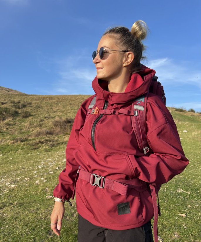 Softshellka OSTRUŽINA - Barva: Ostružina, Velikost: XS